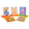 Biglietti auguri compleanno 6 anni 6pz