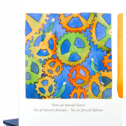Biglietti Auguri Artistici Jean-Michel Folon con Busta – 6 pz Biglietti Auguri Artistici Jean-Michel Folon con Busta – 6 pz