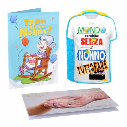Biglietto auguri NONNI 3pz
