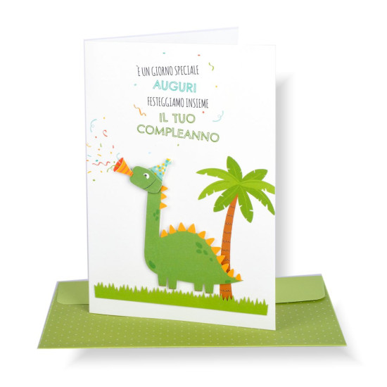 Biglietti augurali COMPLEANNO BIMBI 12pz