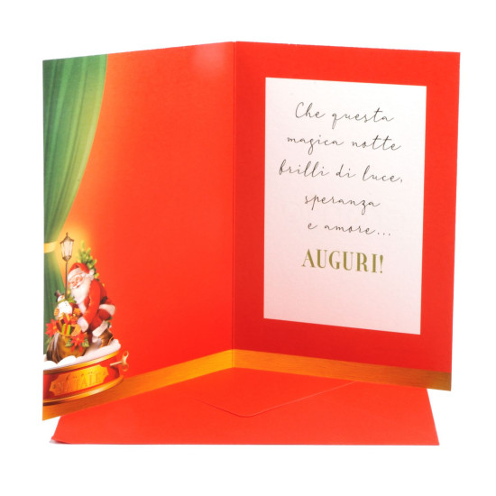 Biglietti di Natale con Oro Lucido e Rilievo – 7 Pezzi Biglietti di Natale con Oro Lucido e Rilievo – 7 Pezzi