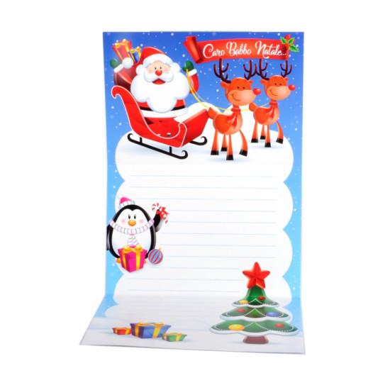 Assortimento letterine Natale 6pz