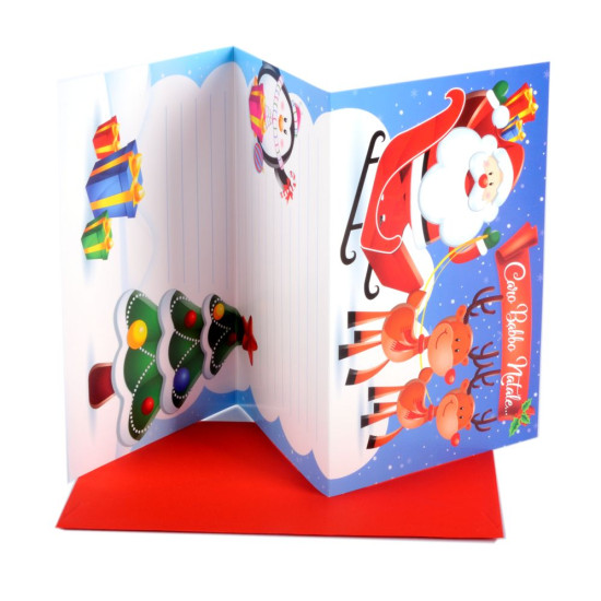 Assortimento letterine Natale 6pz