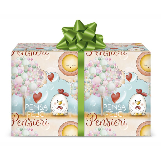 Carta regalo FELICI PENSIERI 12 fogli