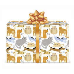 Carta regalo CANE GATTO 12 fogli Carta regalo CANE GATTO 12 fogli