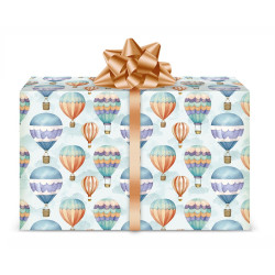 Carta regalo MONGOLFIERE 12 fogli Carta regalo MONGOLFIERE 12 fogli