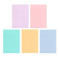 Fogli carta regalo TINTA UNITA PASTELLO 50 fogli