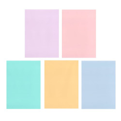 Fogli carta regalo TINTA UNITA PASTELLO 50 fogli