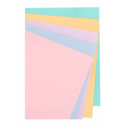 Fogli carta regalo TINTA UNITA PASTELLO 50 fogli
