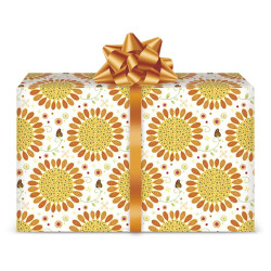 Carta regalo fiori GIRASOLI 12 fogli