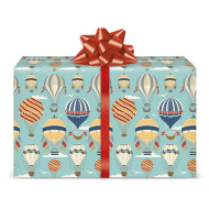 Fogli carta regalo MONGOLFIERE 12 fogli