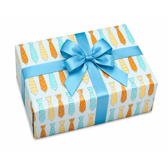 Fogli carta regalo CRAVATTE 12 fogli