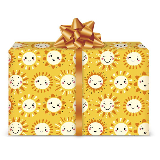 Fogli carta regalo SORRISI 12 fogli