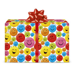 Fogli carta regalo SMILE 12 fogli