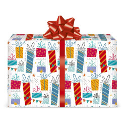 Fogli carta regalo DONI 12 fogli