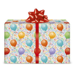 Carta regalo PALLONCINI 12 fogli