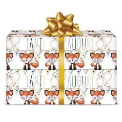 Carta regalo bimbi 12 fogli Carta regalo bimbi 12 fogli