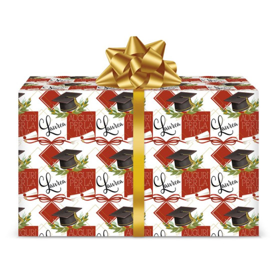 Carta regalo LAUREA 12 fogli Carta regalo LAUREA 12 fogli