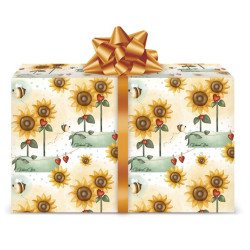 Carta regalo GIRASOLI 12 fogli