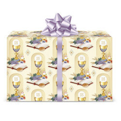 Carta regalo COMUNIONE 12 fogli Carta regalo COMUNIONE 12 fogli
