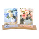 Biglietti auguri COMPLEANNO fiori 12pz