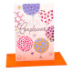 Biglietti COMPLEANNO farfalle e palloncini 12pz