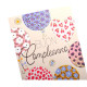 Biglietti COMPLEANNO farfalle e palloncini 12pz