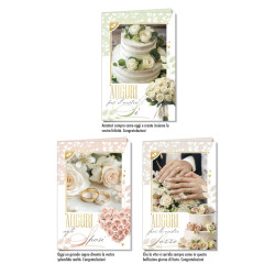 Biglietto augurale NOZZE 12pz