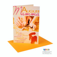 Biglietti AUGURI MAMMA 6pz