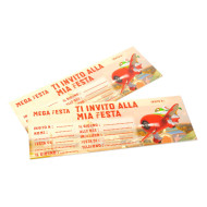 Blocchetto invito compleanno PLANES Disney