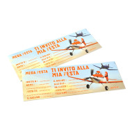 Blocchetto invito compleanno PLANES Disney