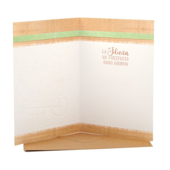 Biglietto HAPPY GREEN Felicità 6pz Biglietto HAPPY GREEN Felicità 6pz