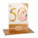 Biglietto 50 anniversario HAPPY GREEN 6pz Biglietto 50 anniversario HAPPY GREEN 6pz