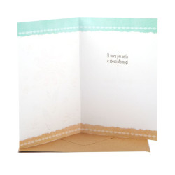 Biglietto "Tanti auguri" HAPPY GREEN 6pz