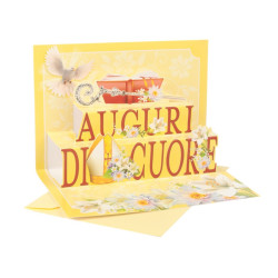 Biglietti auguri CRESIMA pop-up 12pz NEW!!!!!! Biglietti auguri CRESIMA pop-up 12pz NEW!!!!!!