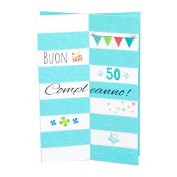 Biglietti auguri COMPLEANNO 50 ANNI magici NEW!!!! Biglietti auguri COMPLEANNO 50 ANNI magici NEW!!!!