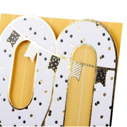 Biglietti augurali compleanno 90 ANNI 6pz Biglietti augurali compleanno 90 ANNI 6pz