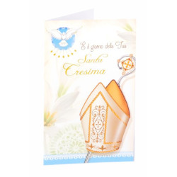 Biglietti auguri CRESIMA mini 12pz Biglietti auguri CRESIMA mini 12pz