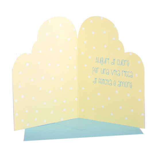 Biglietti congratulazioni NASCITA 12pz