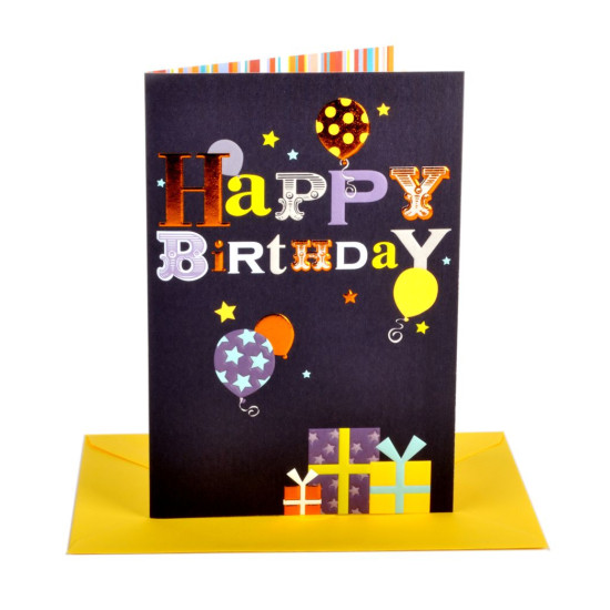 Biglietti auguri COMPLEANNO super party 12pz