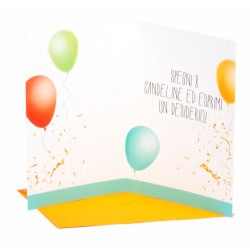 Biglietti compleanno 8 anni 6pz Biglietti compleanno 8 anni 6pz