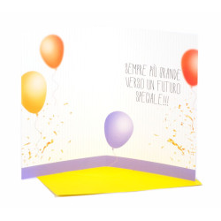 Biglietti compleanno 9 anni 6pz Biglietti compleanno 9 anni 6pz