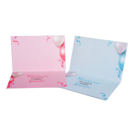 Biglietti felicitazioni BATTESIMO 12pz