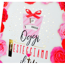 Biglietti auguri COMPLEANNO giorno e mese 12pz Biglietti auguri COMPLEANNO giorno e mese 12pz