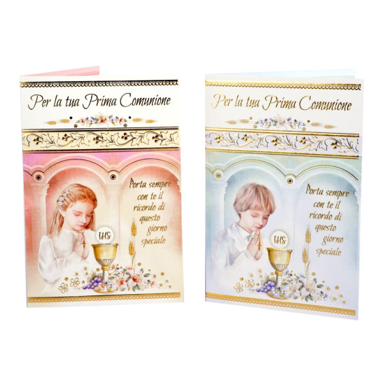Biglietti PRIMA COMUNIONE 12pz
