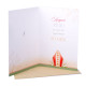 Biglietti auguri CRESIMA albero vita con data 12pz Biglietti auguri CRESIMA albero vita con data 12pz