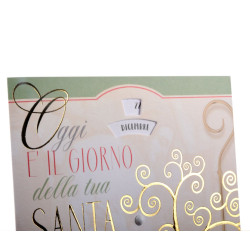 Biglietti auguri CRESIMA albero vita con data 12pz Biglietti auguri CRESIMA albero vita con data 12pz