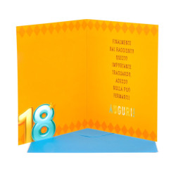 Biglietti 18 ANNI 3D 12pz Biglietti 18 ANNI 3D 12pz