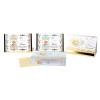 Biglietti COMUNIONE portasoldi oro 3D 12pz
