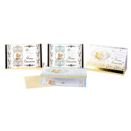 Biglietti COMUNIONE portasoldi oro 3D 12pz